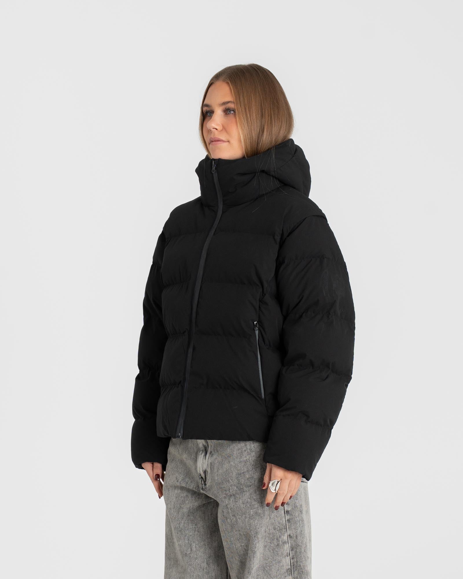 Pufferjacke schwarz